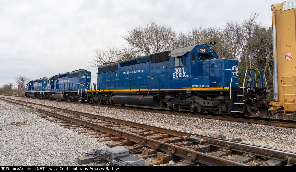 ECRX EMD Trio at Dallas Intermodal 3